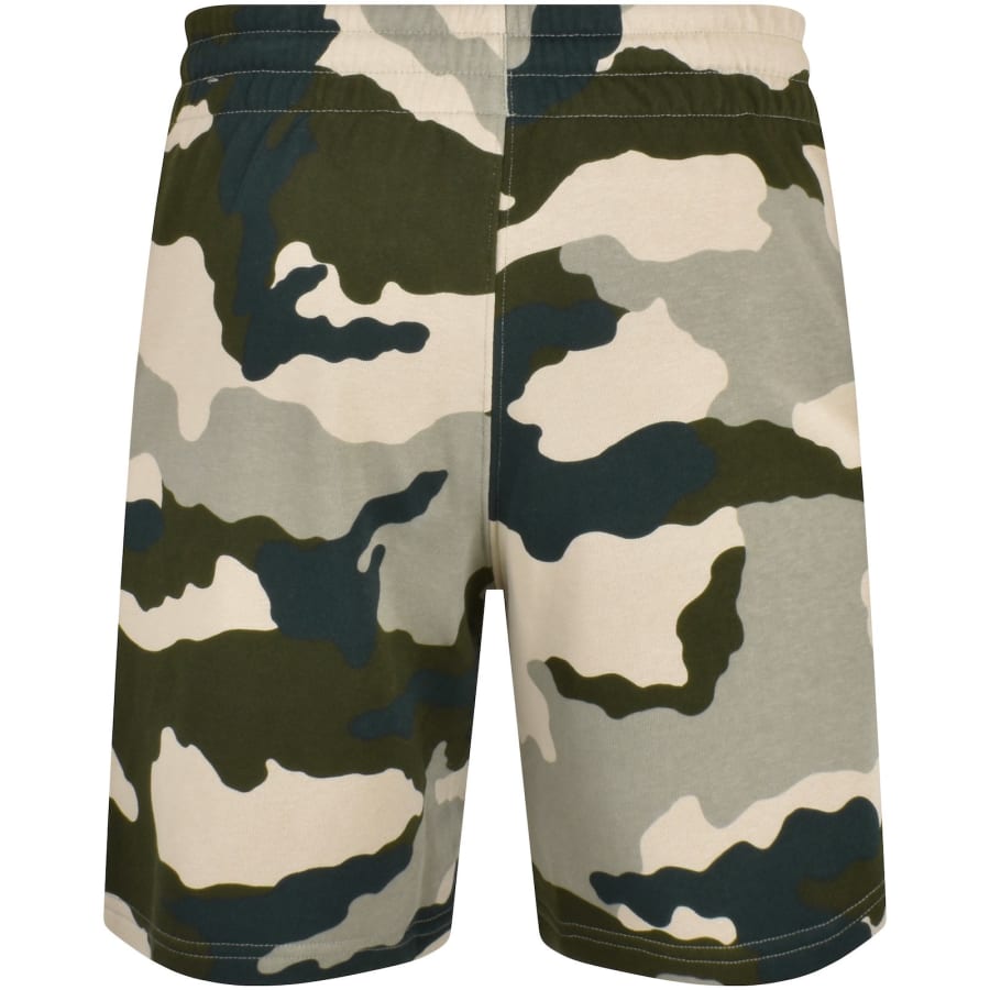 Adidas originals camo shorts green top